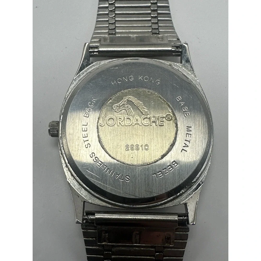 Jordache Watch 29810 Mens New Battery 32MM 8